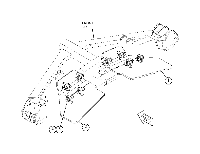 GUARD GP-AXLE 4421960 CAT