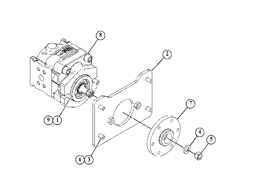 FAN & MOTOR GP 5108319 CAT