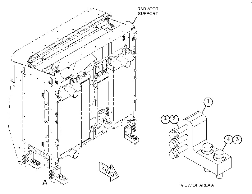 MOUNTING GP 4322580 CAT
