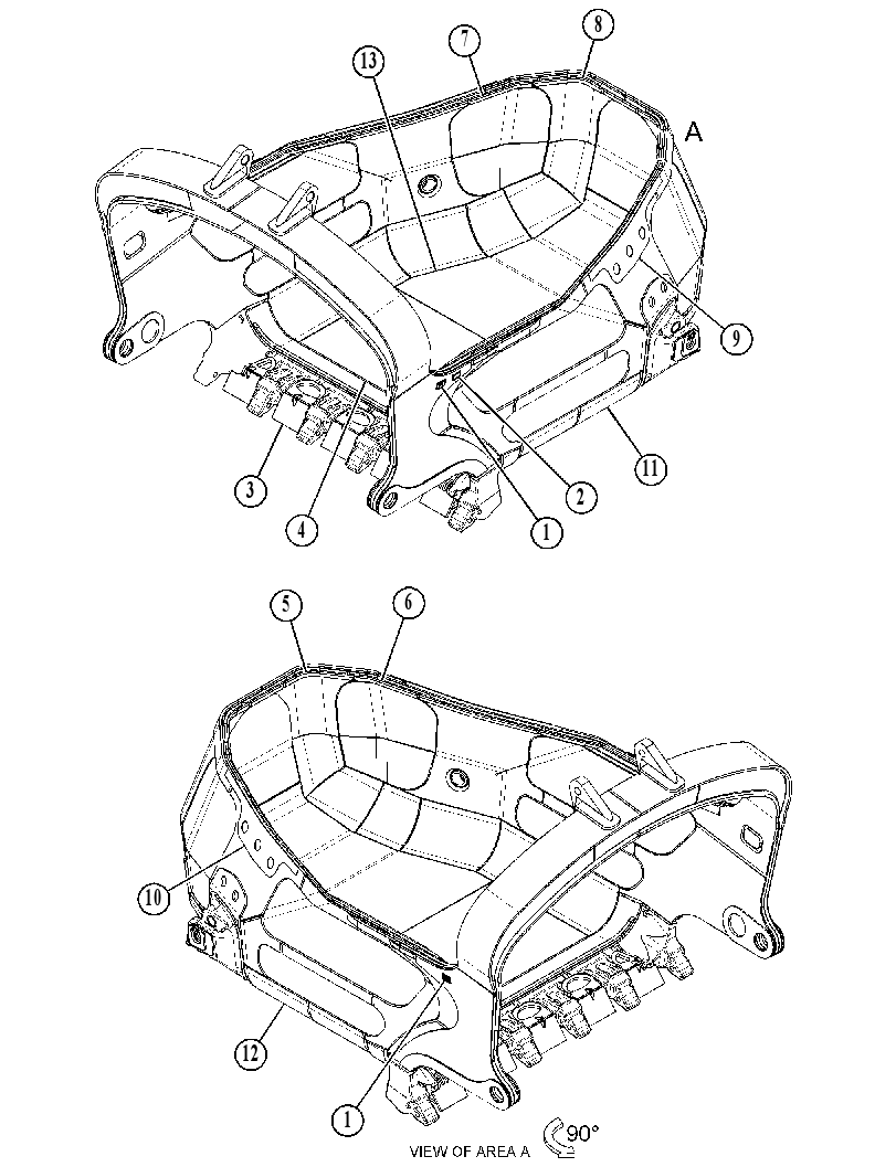 BUCKET GP 5407338 CAT