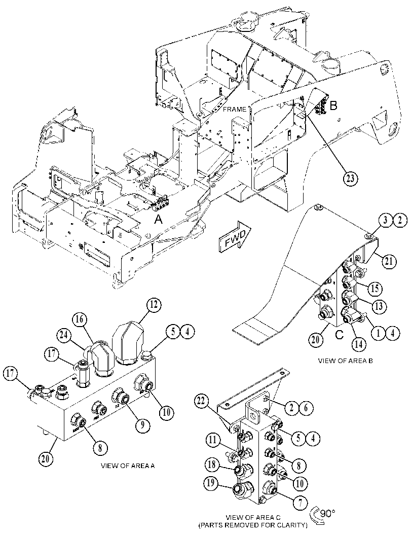 MANIFOLD GP-HYDRAULIC 3816603 CAT