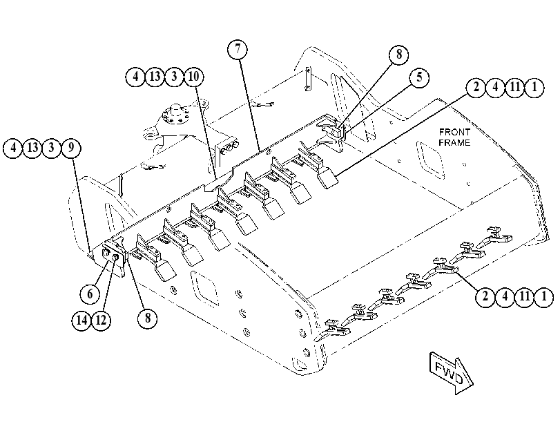 SCRAPER GP-DRUM 4908255 CAT