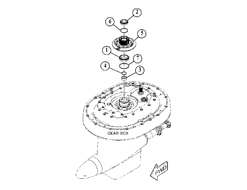 GEAR & BEARING GP 4676584 CAT