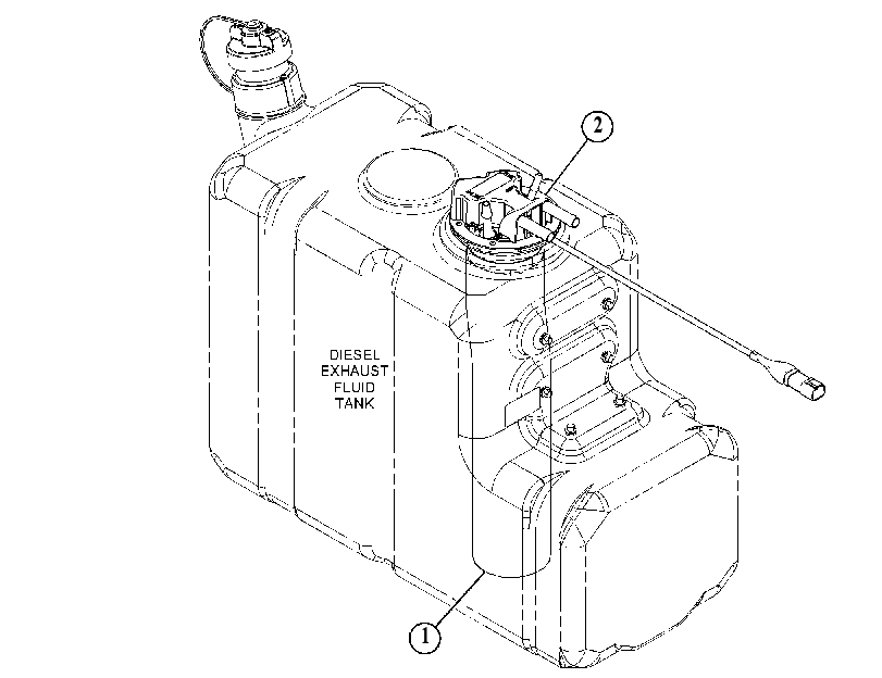 Коллектор AdBlue 5280550 CAT