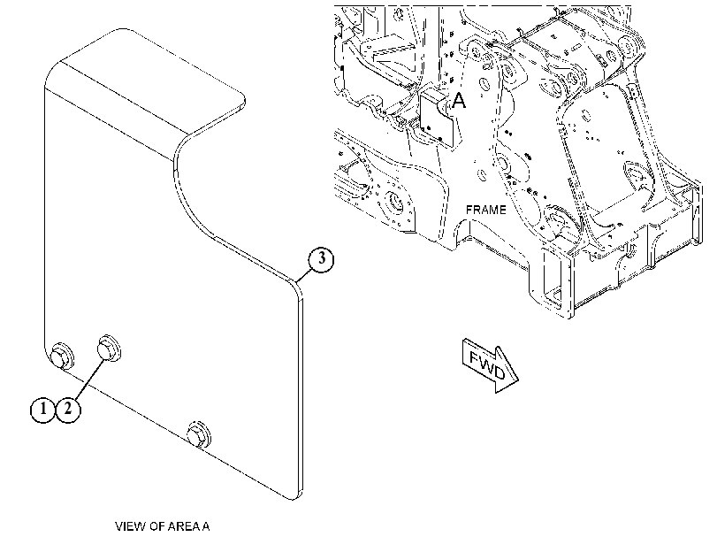 GUARD GP-DEF PUMP & DEF TANK 5516530 CAT