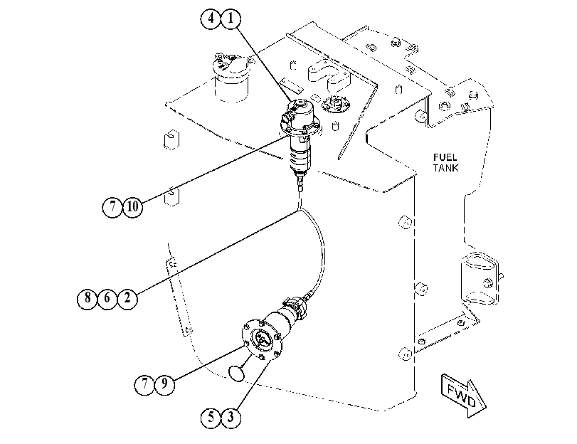 COVER GP-FUEL TANK 5267698 CAT