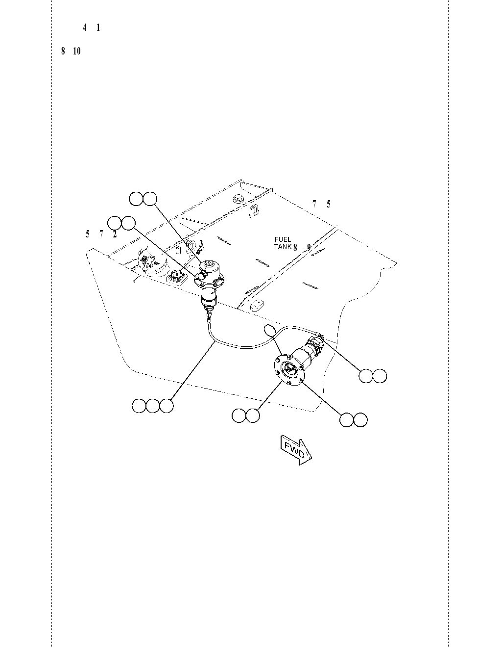 COVER GP-FUEL TANK 5196403 CAT