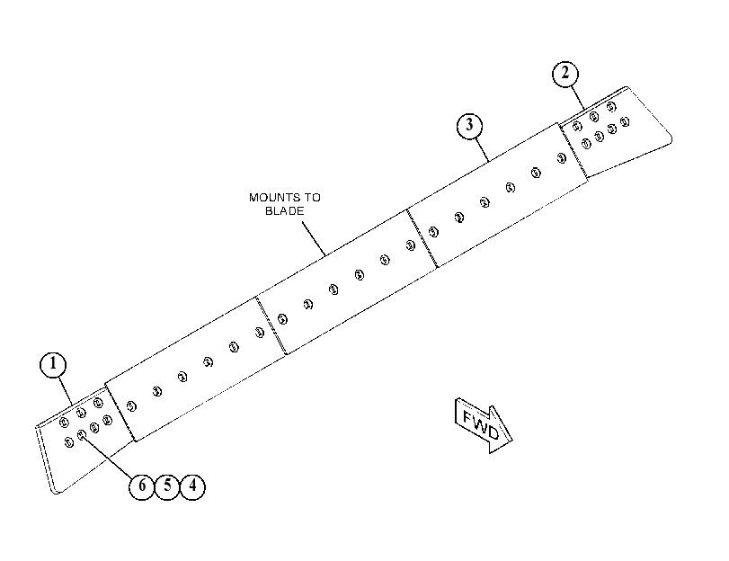 Зуб и режущая кромка 5072886 CAT