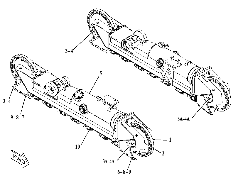 UNDERCARRIAGE GP 3506983 CAT
