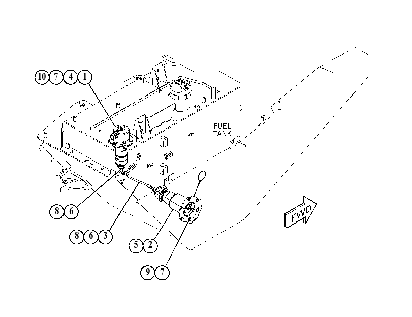 COVER GP-FUEL TANK 5266598 CAT