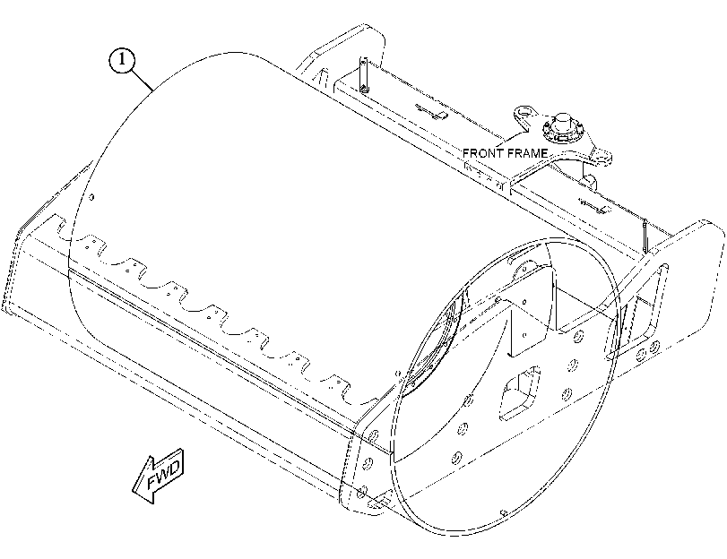 DRUM GP-COMPACTOR 5120568 CAT