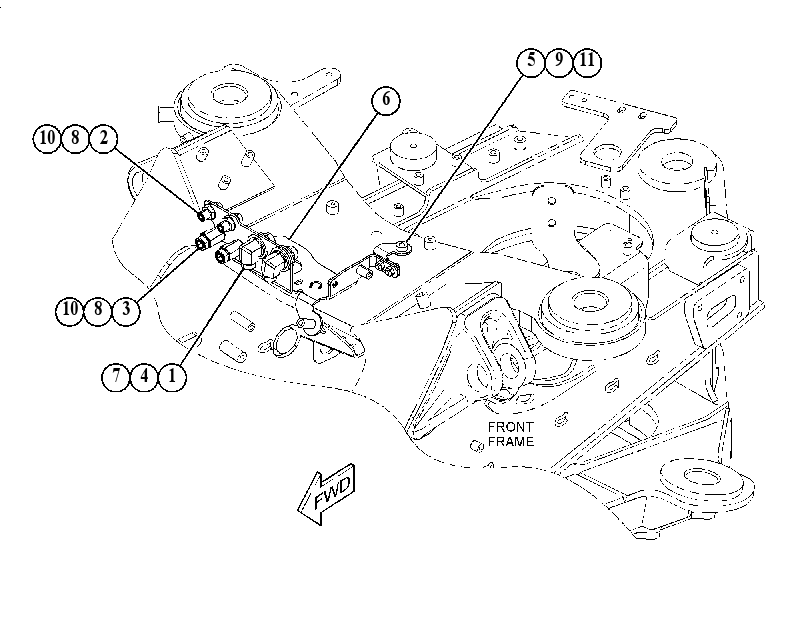 ADAPTER GP-MOUNTING 5417624 CAT