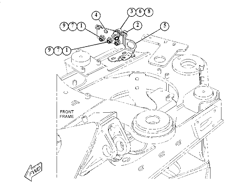 MOUNTING GP-CONNECTOR 5150302 CAT