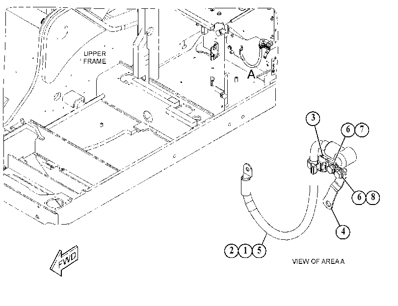WIRING GP-AUX START RECEPTACLE 5043550 CAT