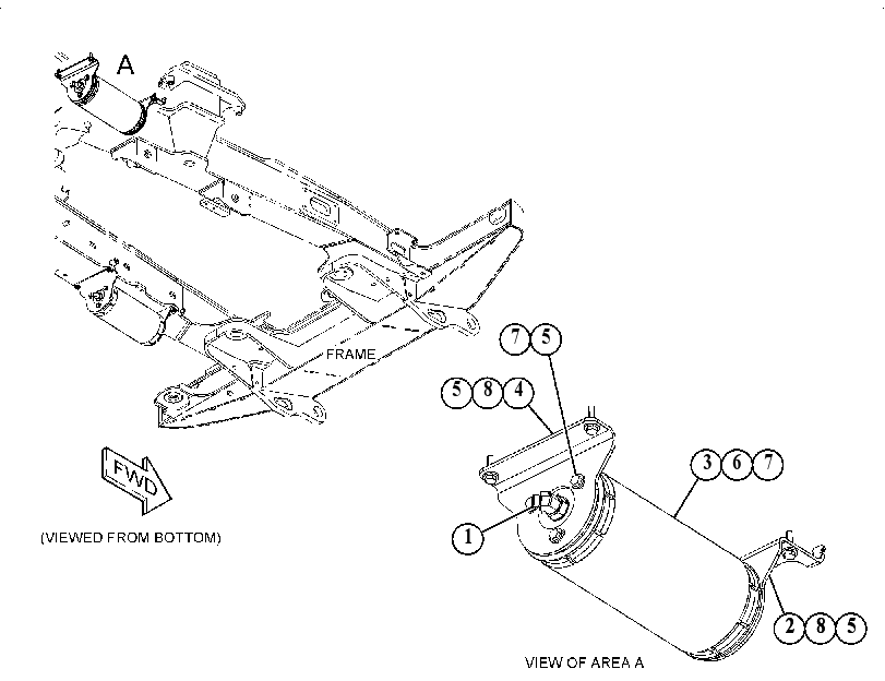 ACCUMULATOR & MTG GP-BRAKE 5192725 CAT