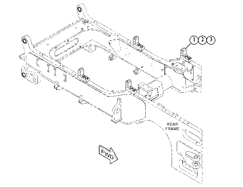 MOUNTING GP-ENCLOSURE 4644808 CAT