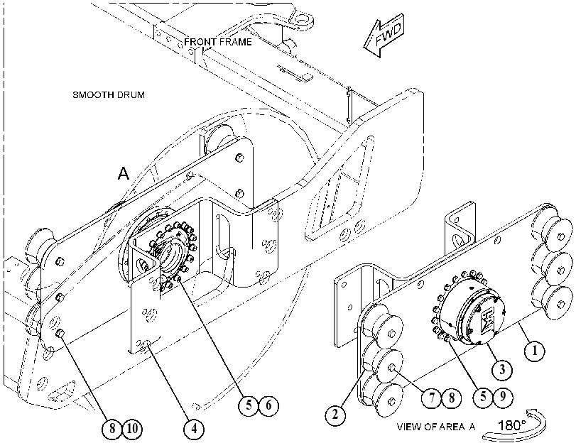 DRIVE GP-DRUM 4868267 CAT