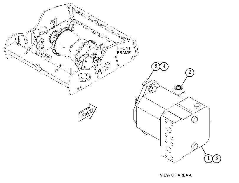 MOTOR & MTG GP-VIBRATORY 4871968 CAT
