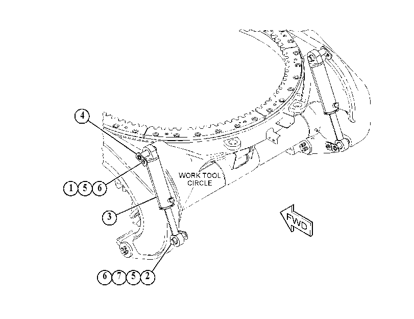 CYLINDER & MTG GP-BLADE TIP 4566228 CAT