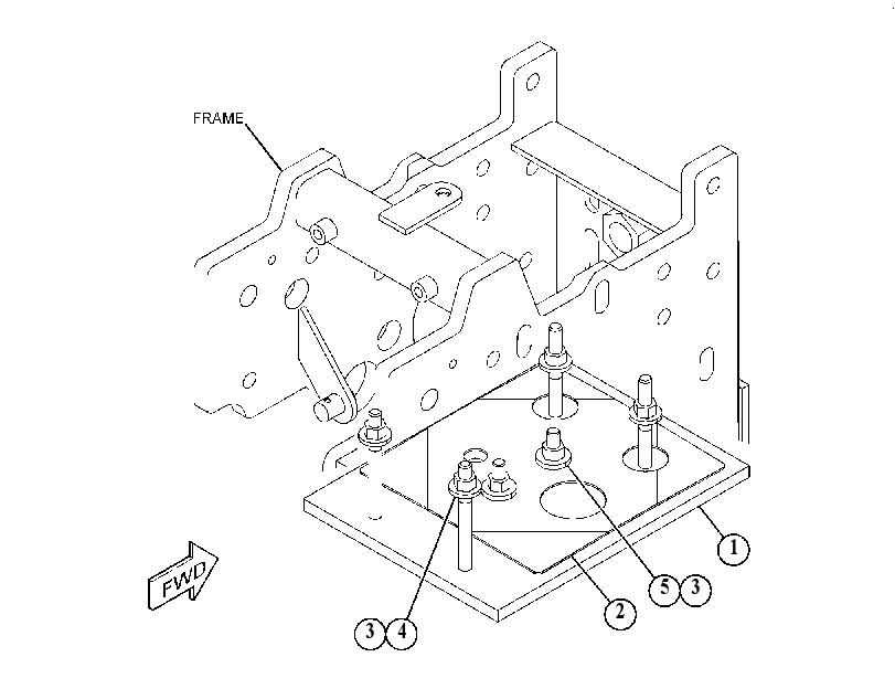 PLATE GP-SCREED 4689730 CAT