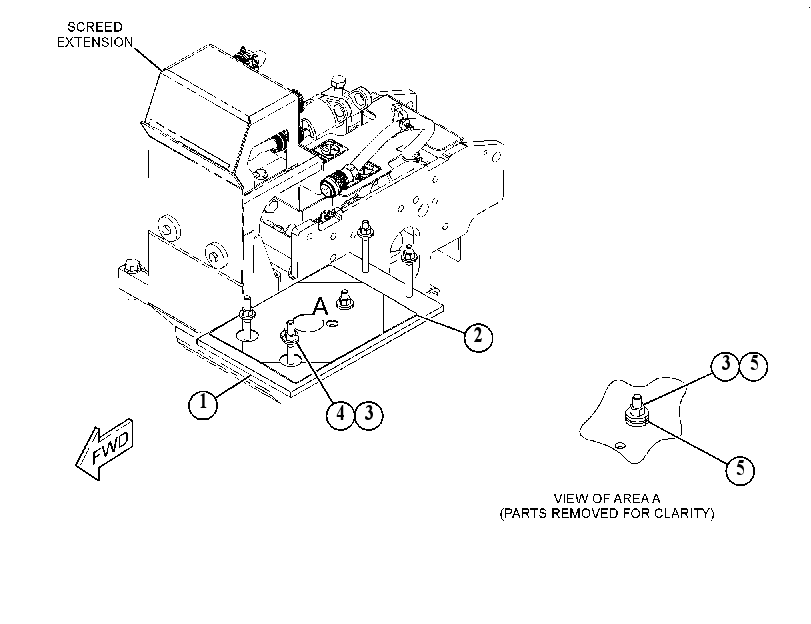PLATE GP-SCREED 4784973 CAT