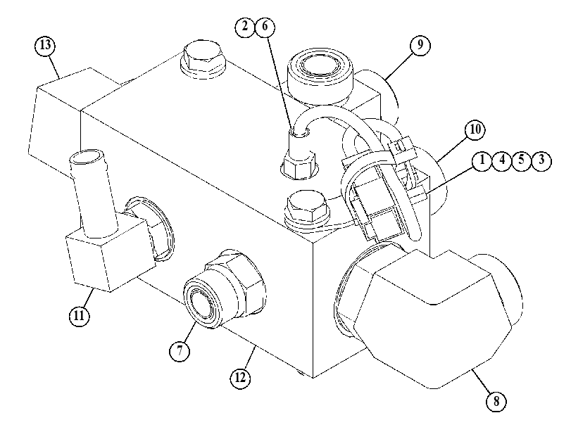 VALVE & MTG GP-BYPASS 4871989 CAT
