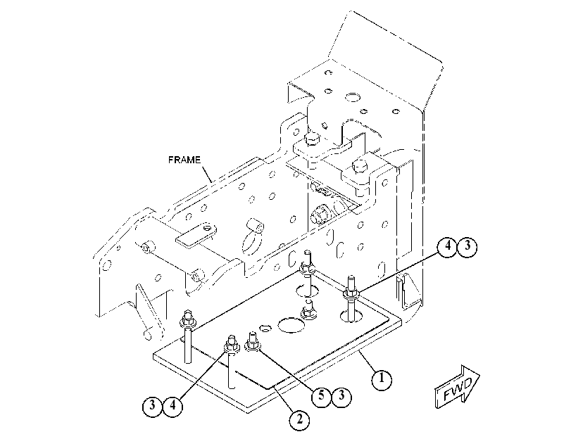 PLATE GP-SCREED 4713171 CAT