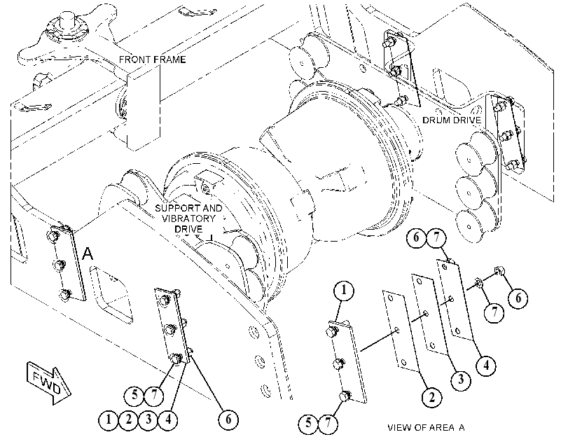 INSTALLATION GP-DRUM 4868271 CAT