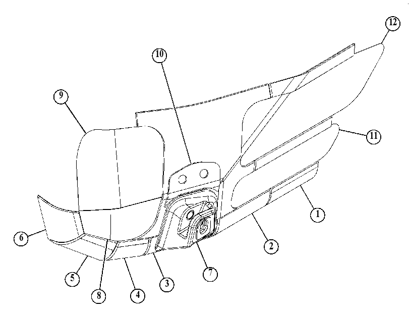 PLATE AS-SIDE 5407341 CAT