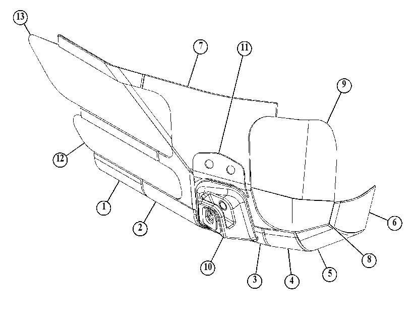 PLATE AS-SIDE 5407340 CAT