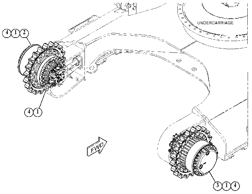 DRIVE & MOUNTING GP-FINAL 5284802 CAT