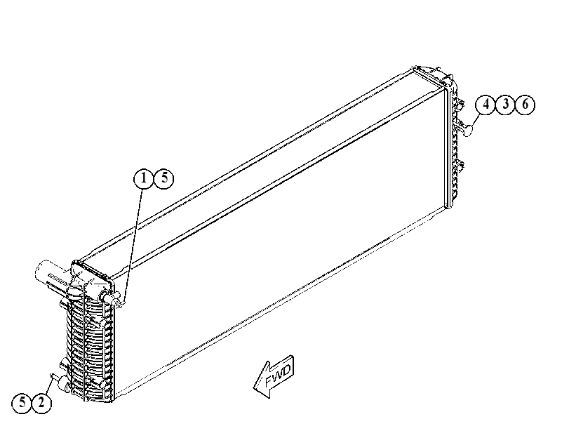CORE AS-RADIATOR 4756622 CAT