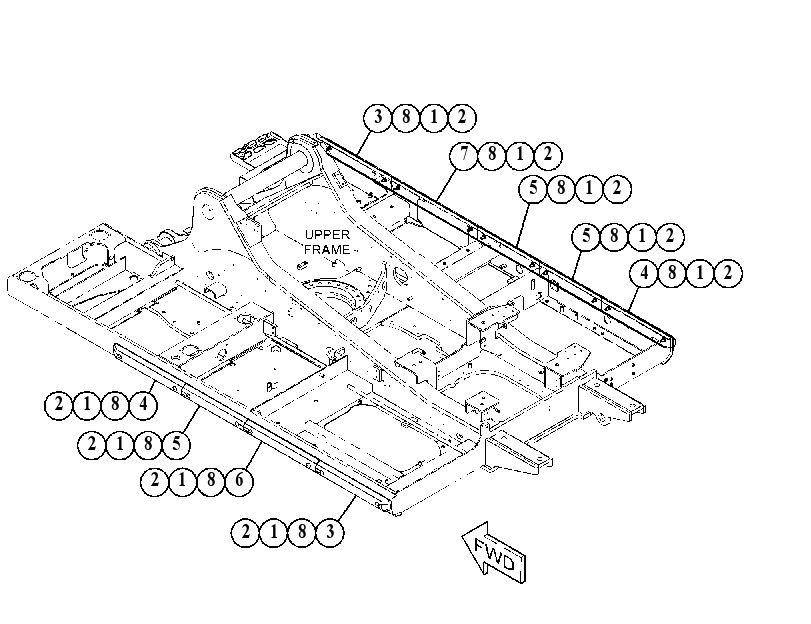 BUMPER GP 4617749 CAT