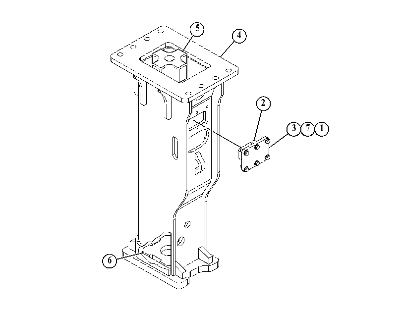 HOUSING GP-HAMMER 5444626 CAT