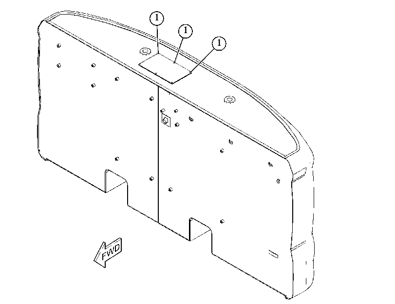 COUNTERWEIGHT AS 5044481 CAT