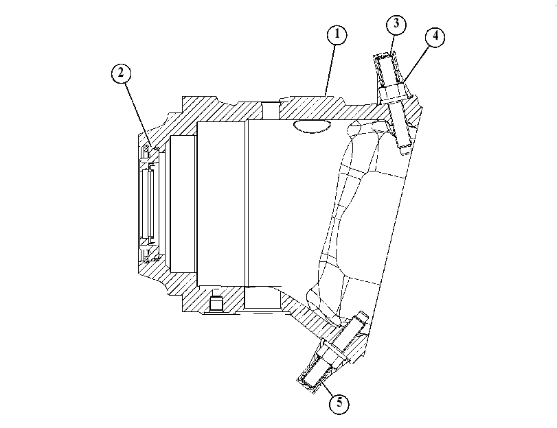HOUSING GP-MOTOR 5426509 CAT