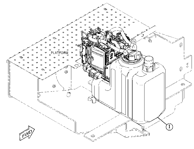 Модуль AdBlue (компоновка) 5043095 CAT