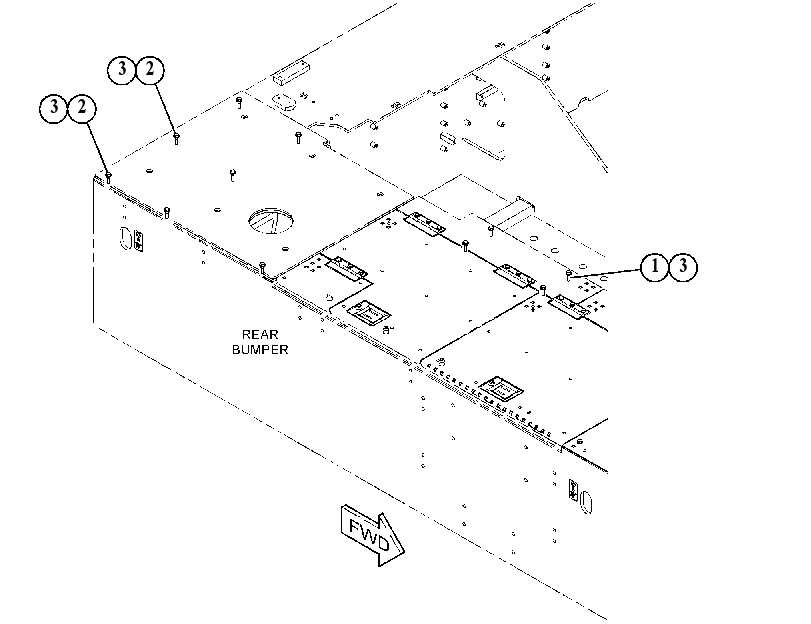 FASTENER GP-PLATFORM 4792835 CAT