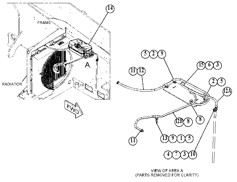 RECOVERY GP-COOLANT 5490518 CAT