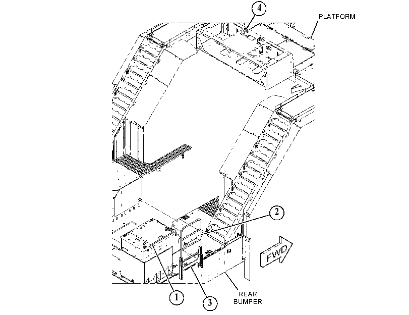 GUARDRAIL GP 4895148 CAT