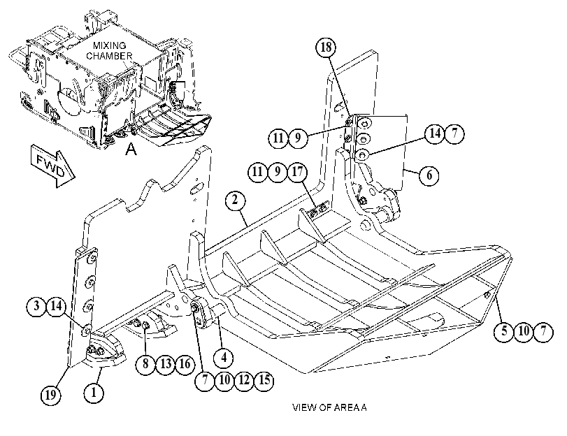 ANTISLAB & MOUNTING GP 3816666 CAT