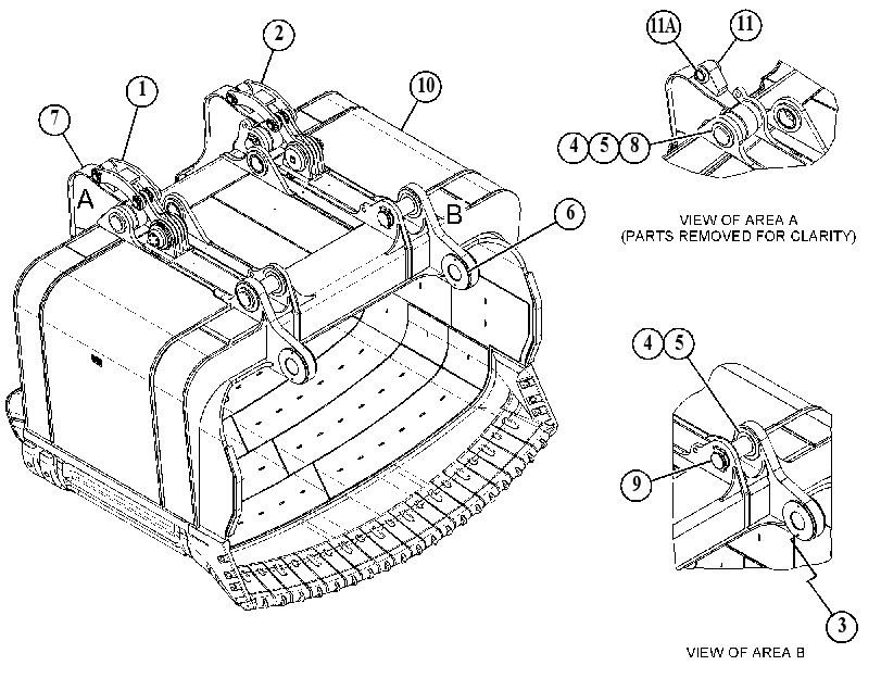BUCKET GP-DIPPER 4673537 CAT