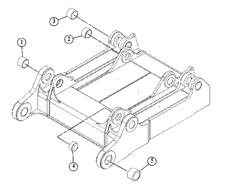 PLATE AS-BEARING 4673539 CAT