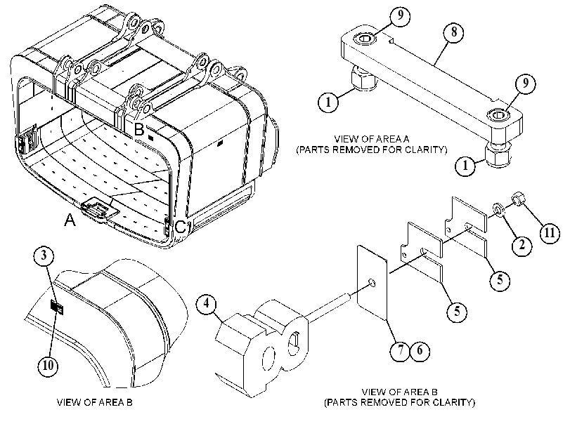 BODY GP 4673536 CAT