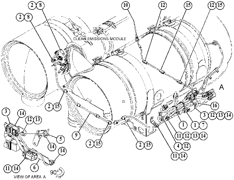 Проводка CEM 4550153 CAT