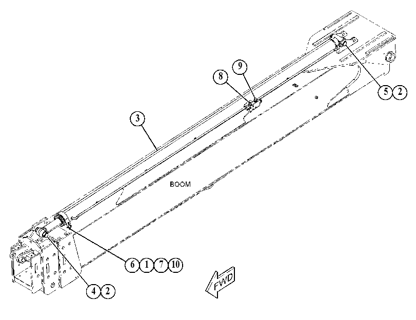 CYLINDER & MTG GP-TELESCOPING 5441502 CAT