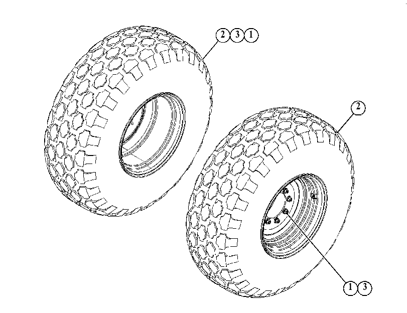 MOUNTING GP-WHEEL 5112048 CAT
