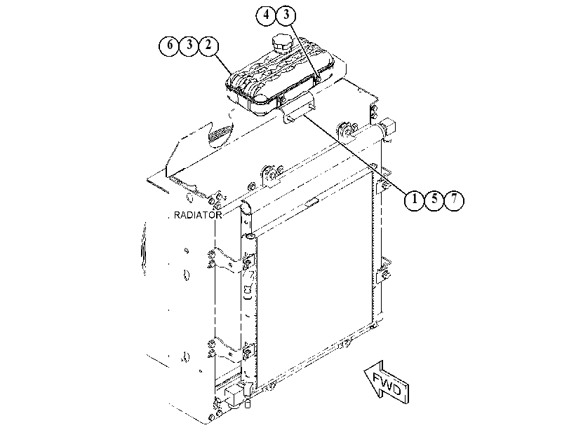 RECOVERY GP-COOLANT 4986759 CAT
