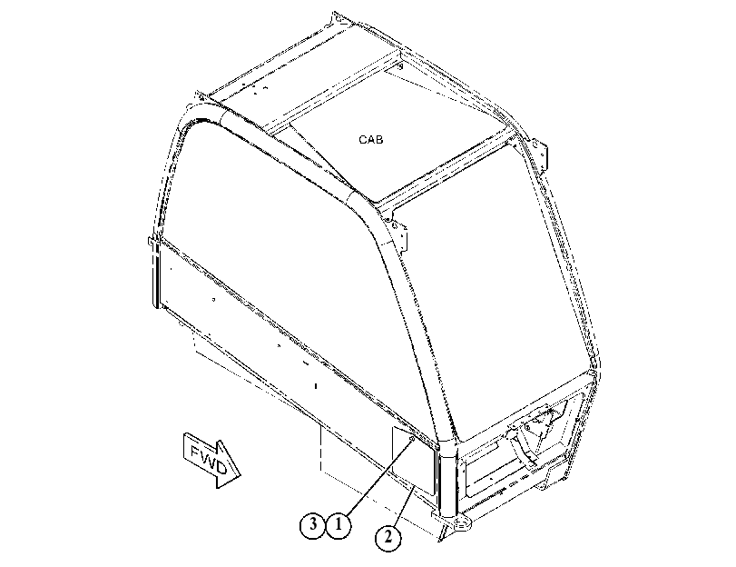 PLATE & MTG GP-CAB 5583904 CAT