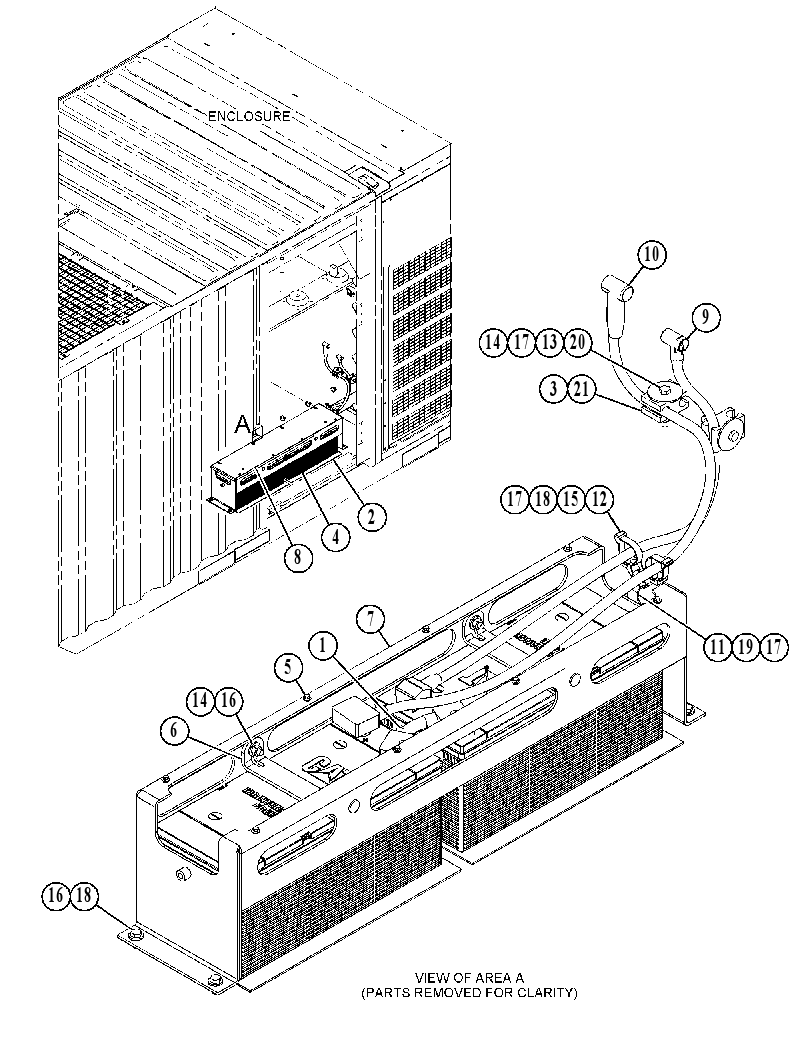 BATTERY & MOUNTING GP 4861123 CAT